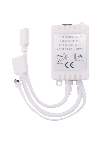 LED Şerit Işıklar Denetleyicisi Denetleyici Rgb LED Şerit Işığı Denetleyicisi + Kızılötesi Uzaktan Kumanda 24 Anahtar (Yurt Dışından) fırsatları