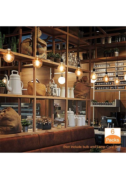 18 Paket Bakalit Lamba Tutucu E26/E27 Işık Soketi Vintage Ampul Soketi Es Tavan/pikap/zemin Için (Yurt Dışından) fırsatları