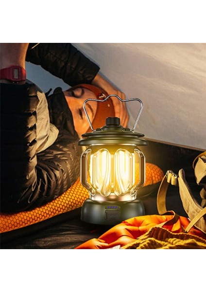 3500 Ma Açık Kamp Işık LED Retro At Fener Taşınabilir Çadır Işık Uygun USB Şarj Kamp Işık (Yurt Dışından) modelleri