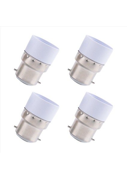 Ac 220V B22 - E14 Taban Soketi Işık Lambası Ampul Adaptör Tutucu 4pcs (Yurt Dışından) fiyatları