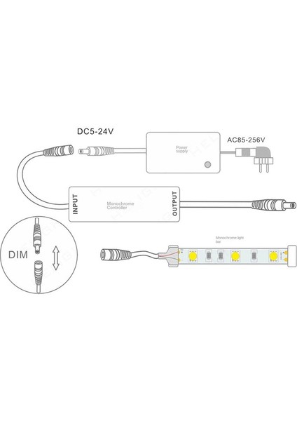 Rf Uzaktan Kumandalı LED Dimmer DC5V-24V Parlaklık Ayarı 14 Kişisel Dökülebilir Konektör Anahtarı LED Şerit Işığı Için (Yurt Dışından) fırsatları