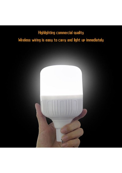 430W Kamp Işık 5 Aydınlatma Modları Asılı Çadır Işık Acil Durum El Feneri LED USB Şarj Edilebilir Gece Balıkçılık Ekipmanı (Yurt Dışından)