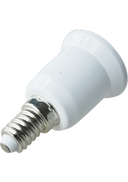 2x E14 Ila E27 Uzat LED Cfl Ampul Lamba Adaptör Dönüştürücü Dönüştürücü Vidalı Soket (Yurt Dışından) fiyatları