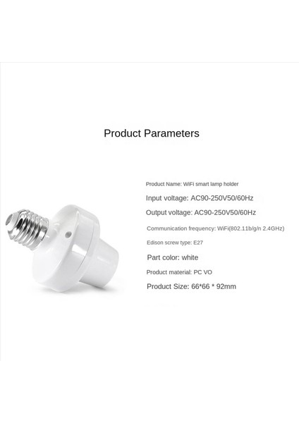 Ewelink Uygulaması Için 2x Wifi Smart E27 E26 Akıllı Ampul Adaptörü Akıllı Lamba Tutucu Temel LED LED Ampul Adaptörü (Yurt Dışından) indirimleri