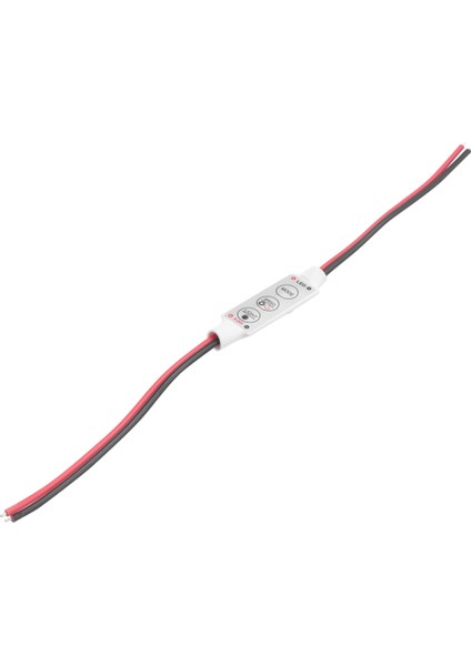 3528 5050 LED Tek Renkli Şerit Işığı Dc 12V 144W Için Mini 3 Tuş Denetleyicisi Dimmer (Yurt Dışından)