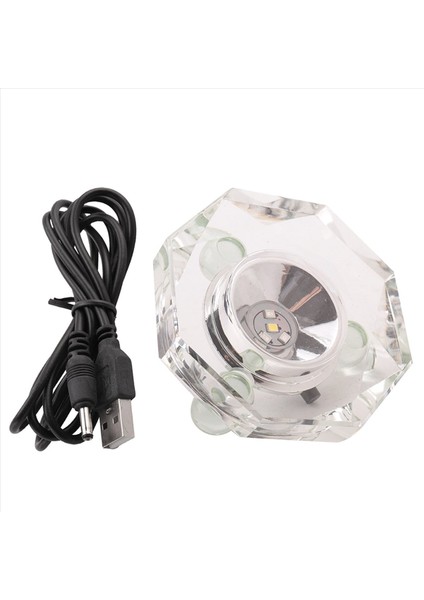 2x Kristal LED Işık Tabanı Çok Renkli Otomatik Yanıp Sönen Kaide Renk Şovu Düz Üst Yüzeyli Stant Açık Ekran Plakası (Yurt Dışından) modelleri