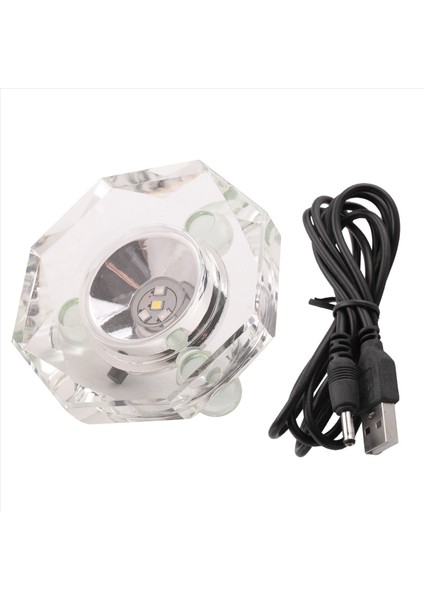 2x Kristal LED Işık Tabanı Çok Renkli Otomatik Yanıp Sönen Kaide Renk Şovu Düz Üst Yüzeyli Stant Açık Ekran Plakası (Yurt Dışından) fırsatları