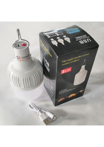 430W Kamp Işık 5 Aydınlatma Modları Asılı Çadır Işık Acil Durum El Feneri LED USB Şarj Edilebilir Gece Balıkçılık Ekipmanı (Yurt Dışından) indirimleri