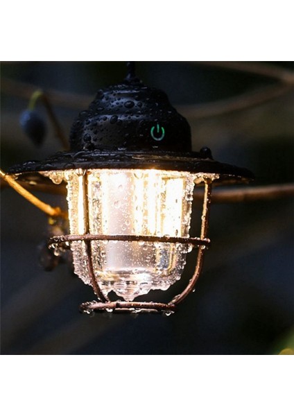 2000MAH Açık Aydınlatma Kampı Işık USB Şarj Edilebilir Retro Horselight Kampı Işık Hafif Çadır LED Kamp Işığı (Bej) (Yurt Dışından) fırsatları