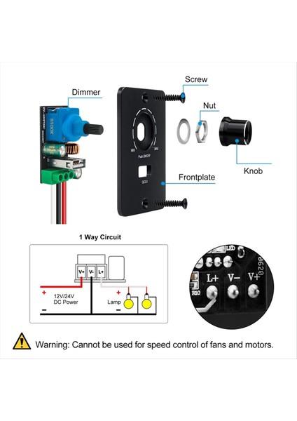 Dc 12-24 V LED Dimmer Pwm Dimmer Switch 5 A 3 Telli Dimmer USB Hızlı Şarj ile LED Ampuller Için Rv Tekne Kamyon Için (Yurt Dışından) modelleri