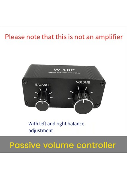 3 5 mm Rca Taşınabilir Ses Denetleyicisi Ön Amplifikatör W-10P Stereo Çift Kanallı Stereo Ses Mini Denge Müzik Ev Sesi (Yurt Dışından) indirimleri