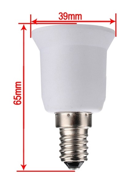 2x E14 Ila E27 LED Ampul Lampa Taban Genişletici Soket Adaptör Dönüştürücü Tutucu (Yurt Dışından) modelleri