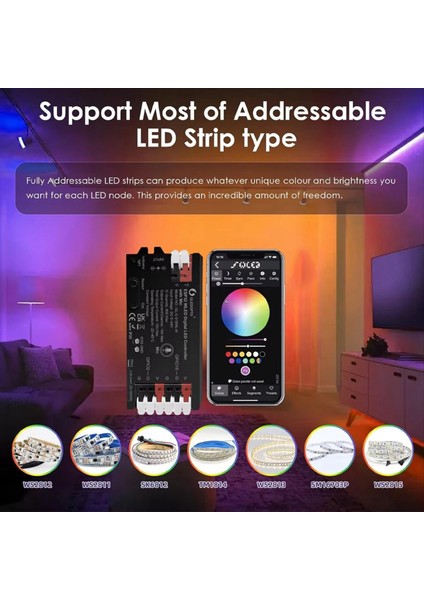 Gledopto Wled Light Strip Controller ESP32 Rgb Rgbw WS2812B SK6812 WS2811 TM1814 WS2813 WS2815 Siyah (Yurt Dışından) indirimleri