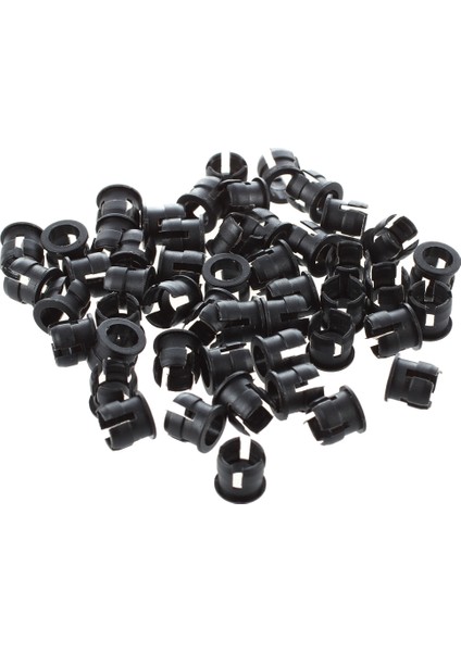 50 5mm Siyah Plastik LED Tutucu Kılıf Klipsli Ekran Paneli (Yurt Dışından)