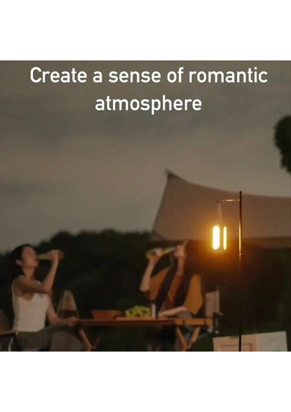 Açık Kamp Hafif Katlanır Taşınabilir Taşınabilir Şarj Edilebilir 10000MAH Asma Çadır Lambası Asma LED El Feneri (Yurt Dışından)