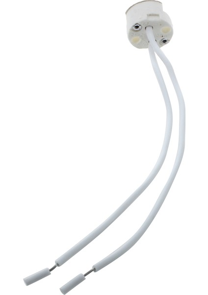 30 Pcs Beyaz MR16 Gu5 3 Seramik Taban Soketi LED Işık Lambası Tutucu (Yurt Dışından) modelleri