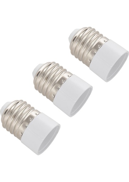 3x E27 Ila E14 Base LED Lıge Lamp Ampmaptör Dönüştirici (Yurt Dışından)