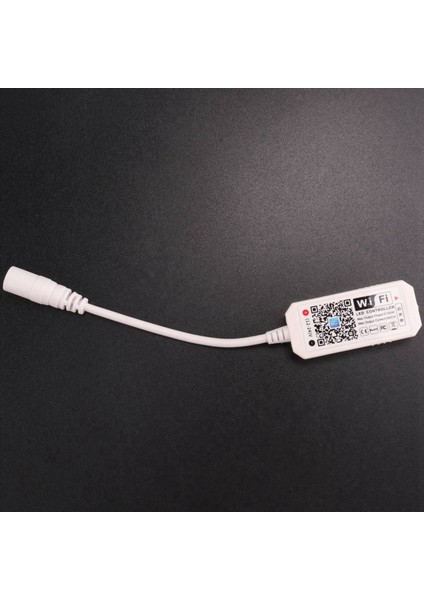 Alexa &amp Google Home Wifi Kablosuz Akıllı Denetleyici ile 2x Rgb LED Işık Şeridi Ses Kontrolü (Yurt Dışından)