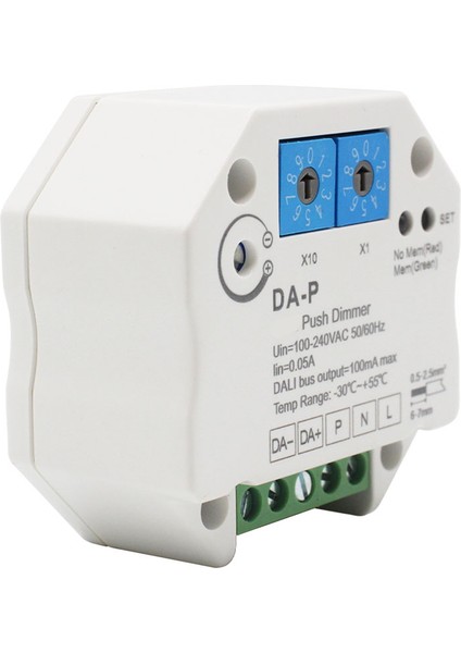 Dali Push LED Dimmer Için Dali Sürücüsü Veya Balastlar Için Bellek Fonksiyonu ile Dimmer 110V 220V 240V Için Hız Ayarlanabilir Dimmer (Yurt Dışından) fiyatları