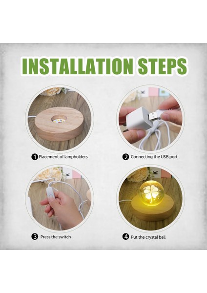 10 Adet Ahşap LED Ekran Tabanları Yuvarlak Ahşap Ekran Cam Sanat LED Işıklı Ekran Standı Tabanları Için Aydınlatılmış Tabanlar (Yurt Dışından) modelleri