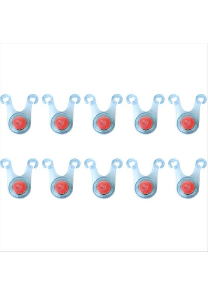 Çadır Ipi Işık Koruyucusu Asılı Lamba Küçük El Feneri LED Açık Hava Kampı Balıkçılık Uyarı Güvenlik Işığı Kırmızı (Yurt Dışından)