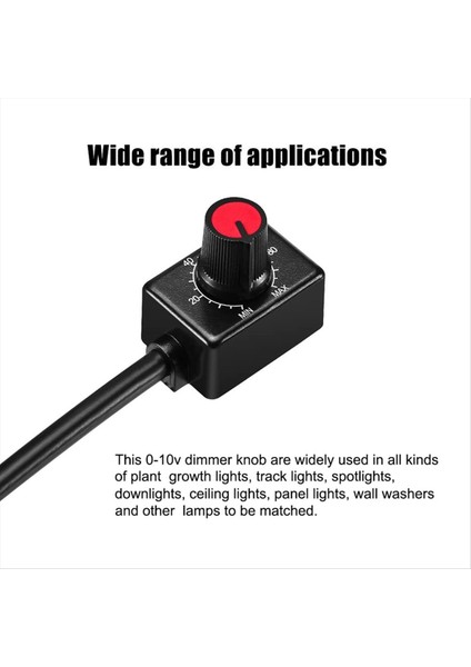 Dc 0/1-10V Knob LED Dimmer Düşük Voltajlı Pasif Dimmer Pwm 0-10V Veya 1-10V Dimmabable LED Sürücü 4pcs (Yurt Dışından) indirimleri
