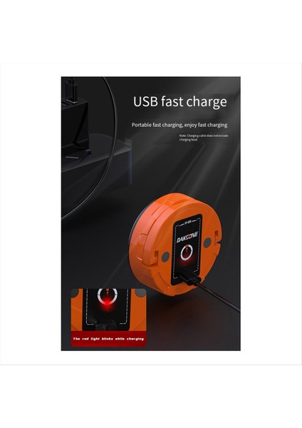 Dakgone USB Şarj Edilebilir LED Kamp Fener Çadır Işık Taşınabilir Iş Hafif Açık Yürüyüş Gecesi Hafif Acil Durum Lantern (Yurt Dışından) modelleri