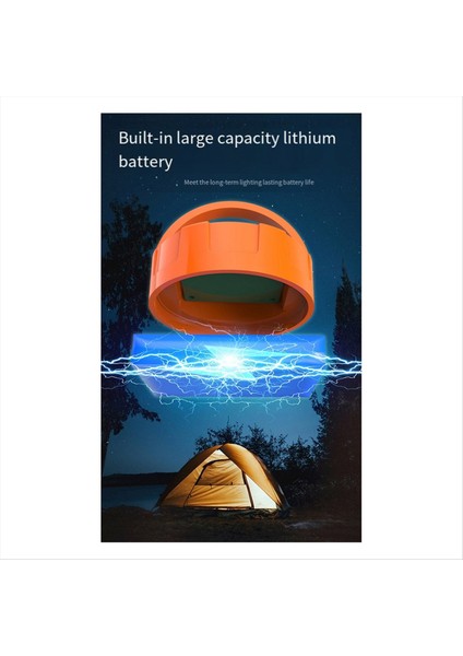 Dakgone USB Şarj Edilebilir LED Kamp Fener Çadır Işık Taşınabilir Iş Hafif Açık Yürüyüş Gecesi Hafif Acil Durum Lantern (Yurt Dışından) fırsatları