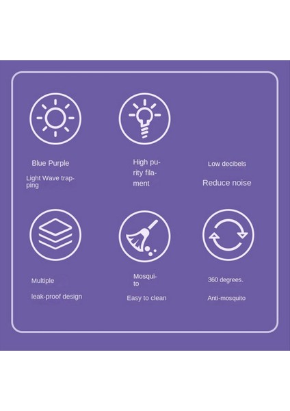 Yüksek Etkili Sivrisinek Zapper Lamba LED Mor Işık Işıkları Sivrisinek Lambası Asma Elektrikli Sivrisinek Eşyası Ab Fişini Indükler (Yurt Dışından)