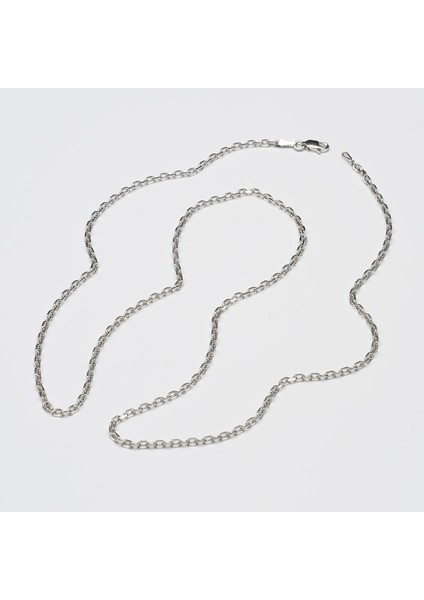 80 Mikron Rodyum Force Gümüş Zincir modelleri