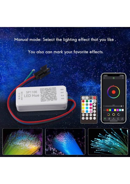 WS2812B SK6812RGB SK6812RGBW Bluetooth SP110E Mini Denetleyici Tüm LED Strip/modül Işığı/panel/string Ios/android Uygulaması 1024 Piksel DC5V-12V (Yurt Dışından) indirimleri