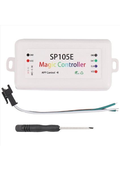 2x SP105E Kablosuz Bluetooth Denetleyici Uygulaması WS2811 WS2812B WS2801 SK6812 APA102 Ayrı Ayrı Adreslenebilir Programlanabilir (Yurt Dışından) fiyatları