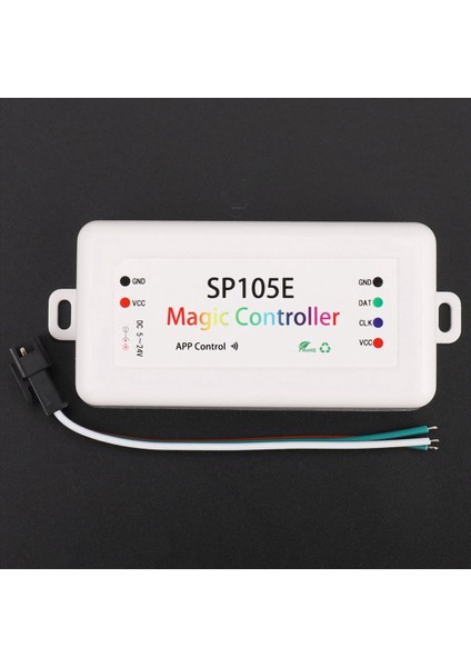 2x SP105E Kablosuz Bluetooth Denetleyici Uygulaması WS2811 WS2812B WS2801 SK6812 APA102 Ayrı Ayrı Adreslenebilir Programlanabilir (Yurt Dışından) modelleri