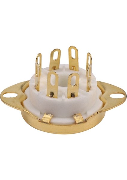 20PC 8 Pin Seramik Soket Tüpü KT88 EL34 6V6 6650 274B Için (Yurt Dışından) fırsatları