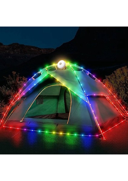 Kamp Dize Işıkları LED Işık Dizesi 2&#39 Den 2 Tasarım 2000MAH Şarj Edilebilir 10M Açık Su Geçirmez Çadır Feneri (Yurt Dışından) modelleri