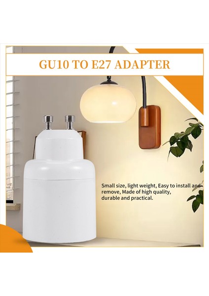GU10 Ila E26/E27 Adaptör GU10 Süngü Tabanı - E26/E27 Edison Vidalı Ampul Soket Adaptör Dönüştürücü (Yurt Dışından) fırsatları