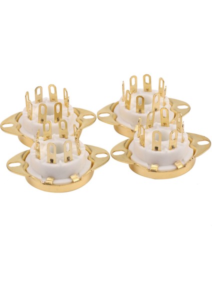 8pc 8 Pin Seramik Soket Tüpü KT88 EL34 6V6 6650 274B Için (Yurt Dışından) fiyatları