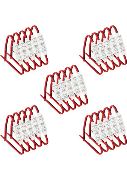 25 x 12V Kablolu Kontrol Modülü Araba Veya Ev LED Şerit/ampuller Için Flaş Flaşlı (Yurt Dışından)