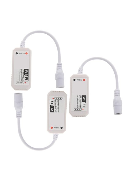 3x LED Wifi Uzaktan Denetleyici 5050/3528 Rgb LED Şerit Işıkları Için Alexa/google Home Ses Kontrolü ile Çalışır (Yurt Dışından)