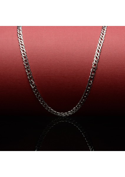 80 Mikron Rodyum Rambo Gümüş Zincir fiyatları