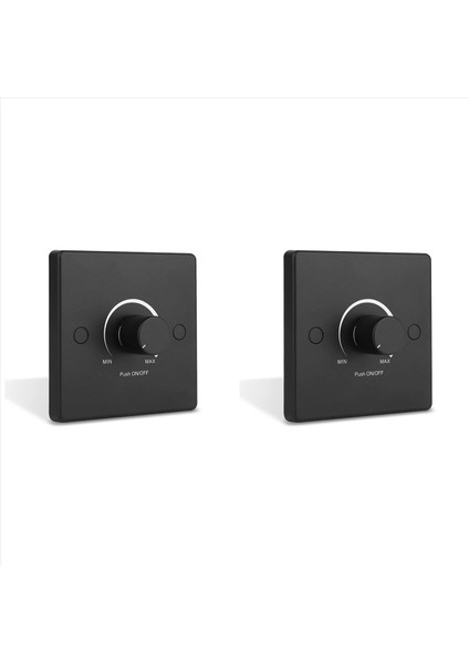 2x Rv Işık Dimmer Işık Anahtarı Kontrol Paneli 12-24V 5A Evrensel Pwm Dimmer Düşük Voltajlı Dimmer (Yurt Dışından)