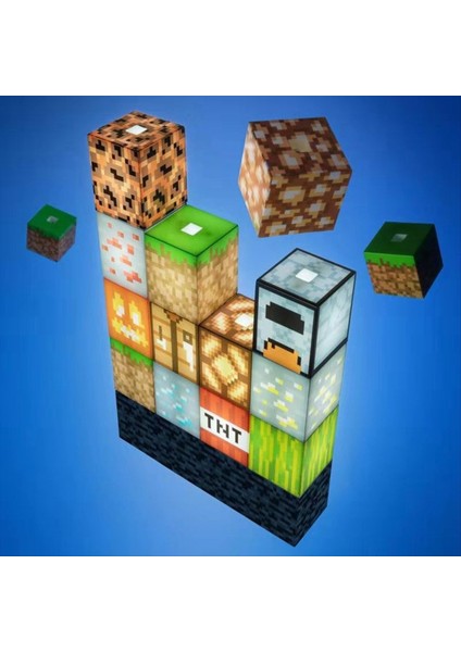 USB Dikiş Işık Bloklar Işık Oyuncakları Ilginç Lamba Reklamları Yenilik Lamba Oyuncaklar Erkekler Kare Bloklar Dikiş Lambası Diy (Yurt Dışından) modelleri