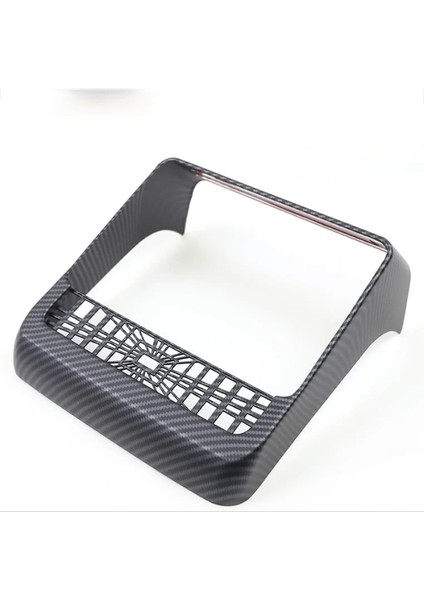 Tesla Model Y Juniper Için Uyumlu Arka Ekran ve Havalandırma Koruma Kaplaması Karbon Desen