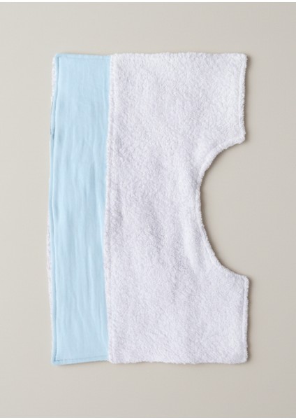 Organik Pamuk Müslin ve Havlu Tabanlı Çift Yönlü Kullanm Omuz Bezi Ağız Ter Mendili Omuz Örtüsü 2'li indirimleri