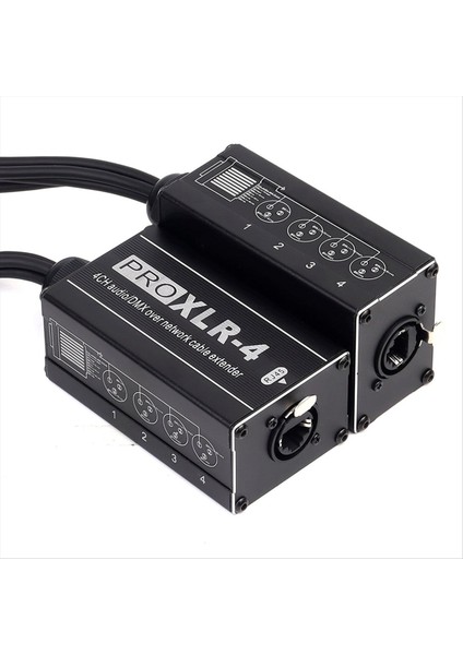 RJ45 Ila 4 Kanal Xlr Audio 3 Pin Dmx Sahip Veya Studıo Kayıtları Için Kablo Nete Yapmak Için (Yurt Dışından) modelleri
