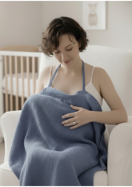 4 Katlı Müslin Bebek Emzirme Örtüsü Önlüğü Iç Göstermez Bebek Emzirme Önlüğü Anne Emzirme Örtüsü modelleri
