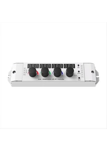 12-24VDC 4 Düğme Anahtarı Rgb/rgbw LED Dimmer Rf Denetleyicisi 4CHX4A 4 Kanallı LED Şeritler Için Rf Uzaktan Kumandası Olarak Dijital Ekran (Yurt Dışından)