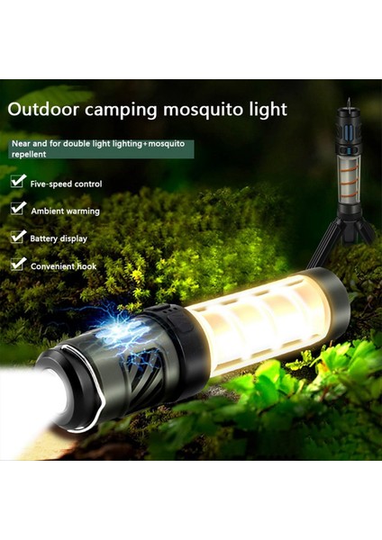 Sivrisinek Kovucu - Portatif Su Geçirmez Kamp ve El Feneri Açık Kamp Sırt Çantasıyla Verandalar Için (Yurt Dışından) modelleri