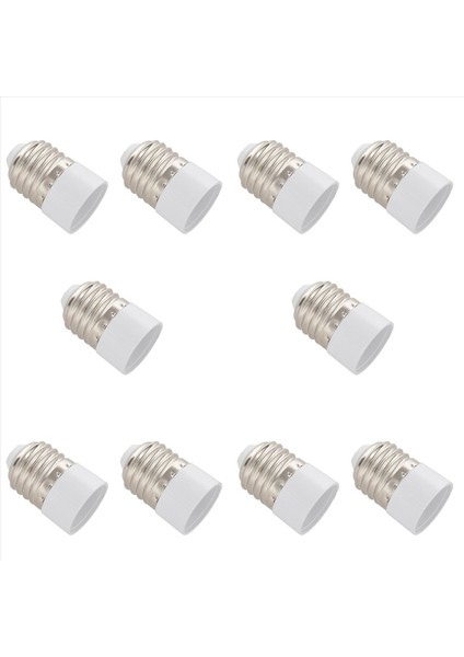 10X E27 Ila E14 Base LED Işık Lambası Ampul Adaptör Dönüştürücü (Yurt Dışından)