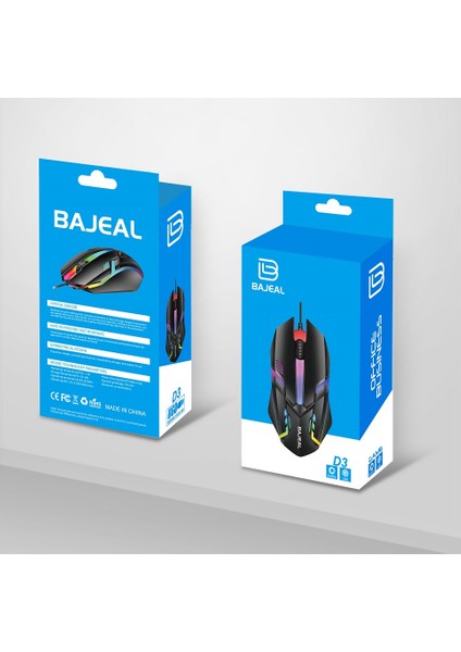 D3 LED Mouse 1000 Dpı USB Kablolu Optik Gaming Pc Bilgisayar, Ofis Oyun Faresi fiyatları